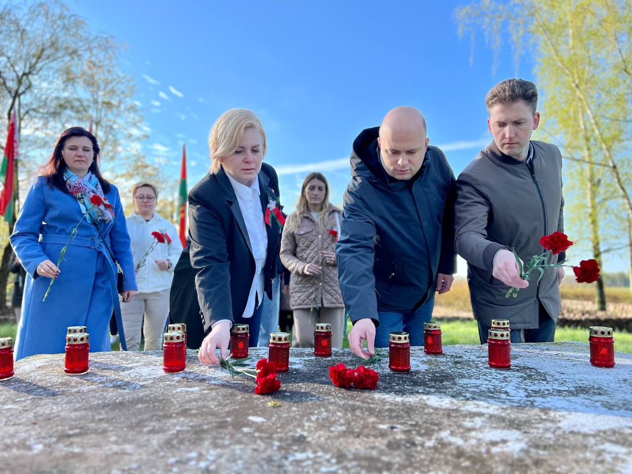 Сегодня в Витебске стартовал областной патриотический марафон «Автопоезд  памяти» - ВИТЕБСКОЕ ОБЛАСТНОЕ ОБЪЕДИНЕНИЕ ПРОФСОЮЗОВ